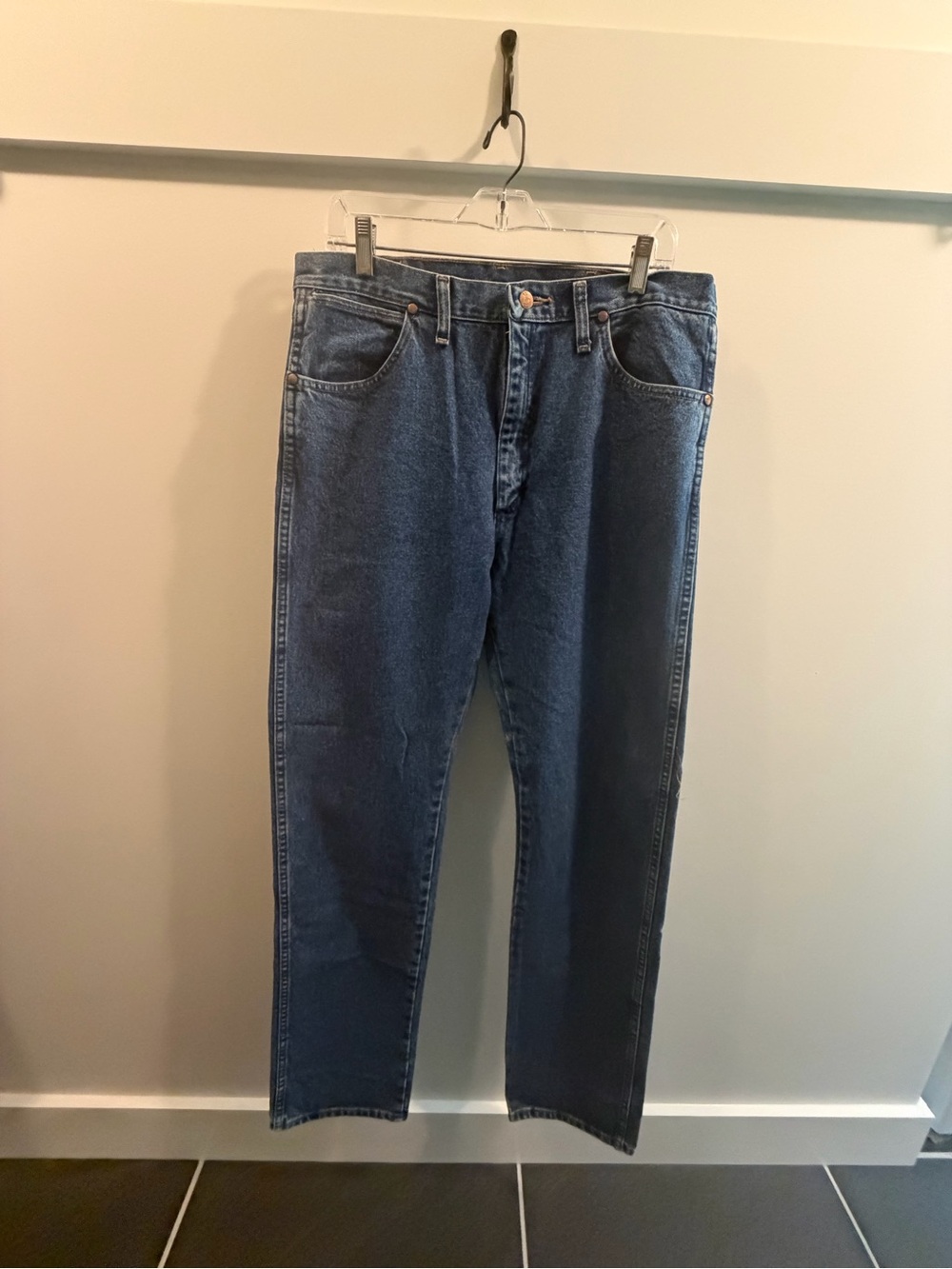 Wrangler Men's Blue Cowboy Cut Original Fit Jeans 34x36 - * NEW w/ tags
